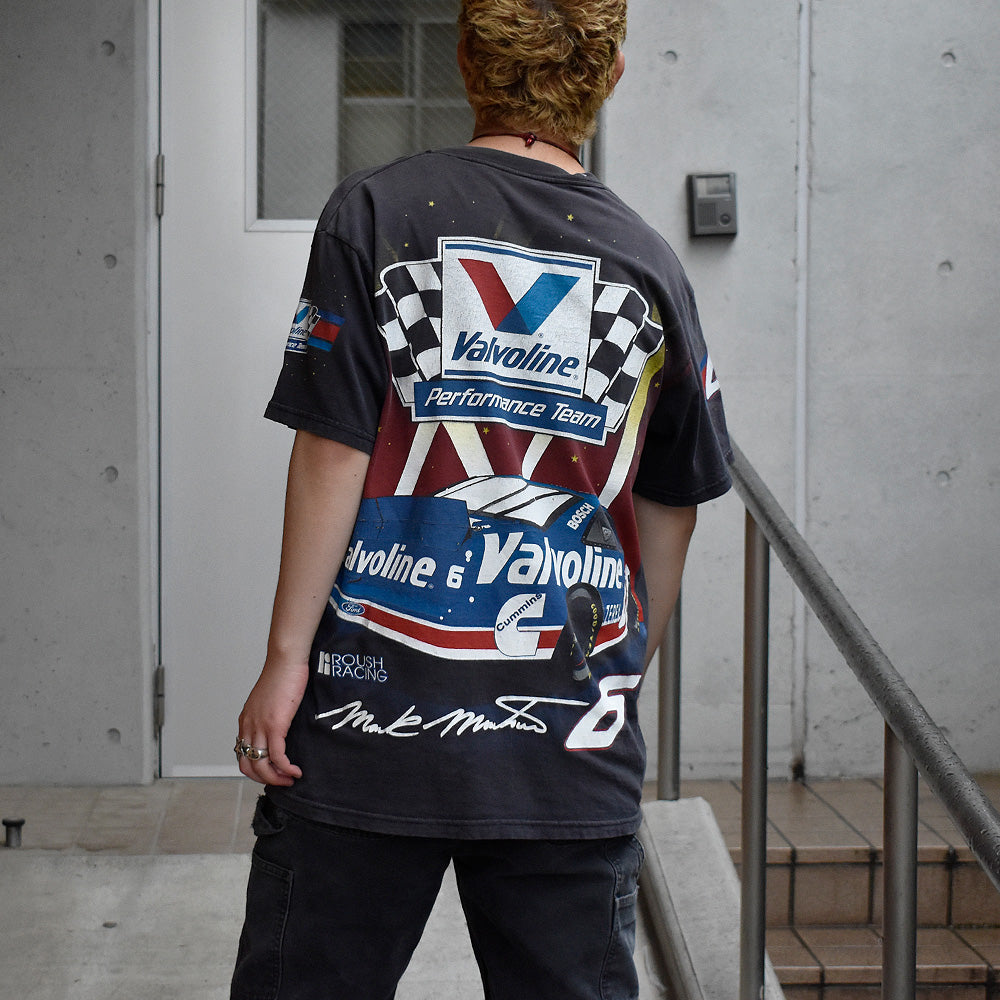 Y2K AOP! “Mark Martin” Racing Tシャツ 250610H