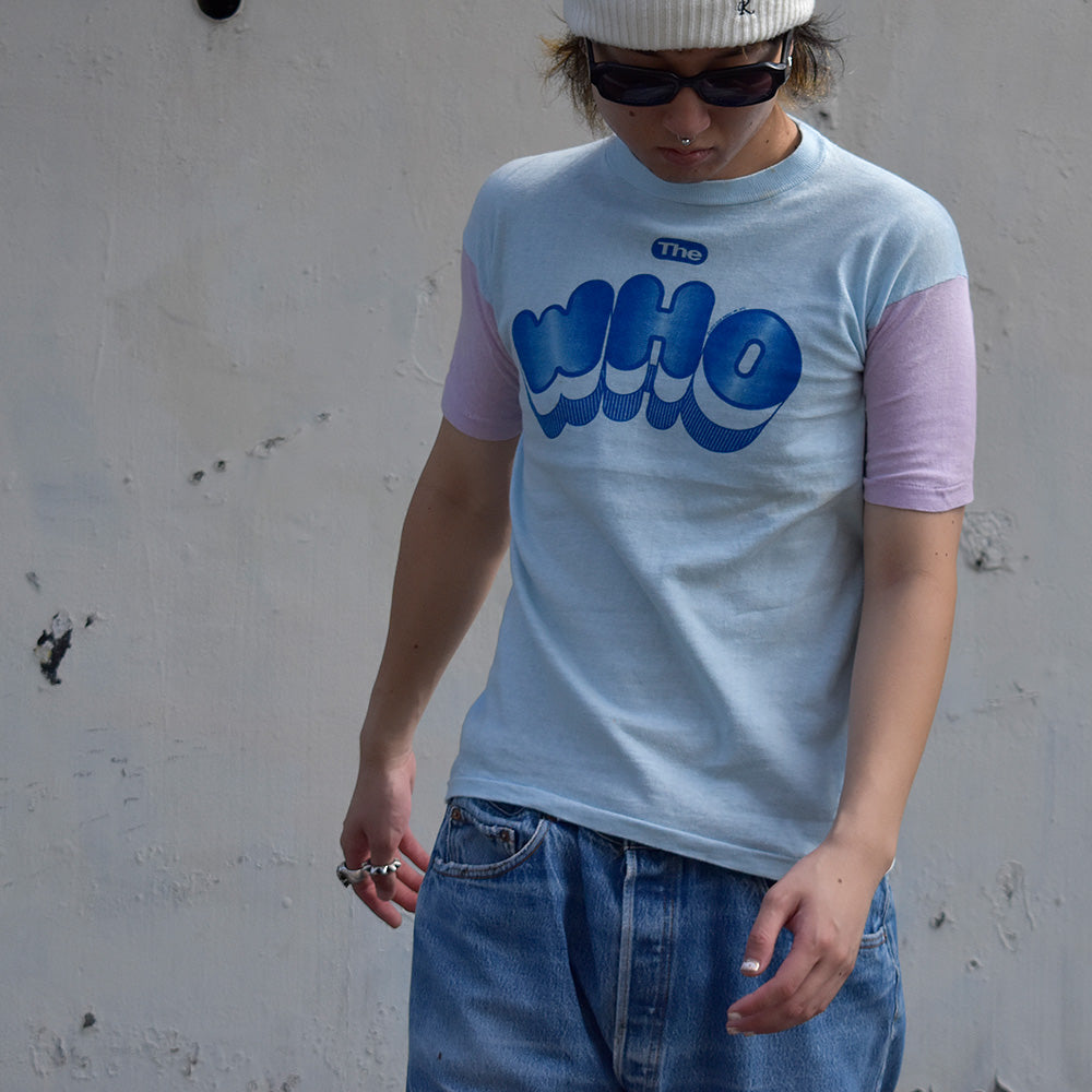 70's THE WHO 2トーン！Tシャツ 231011HY33