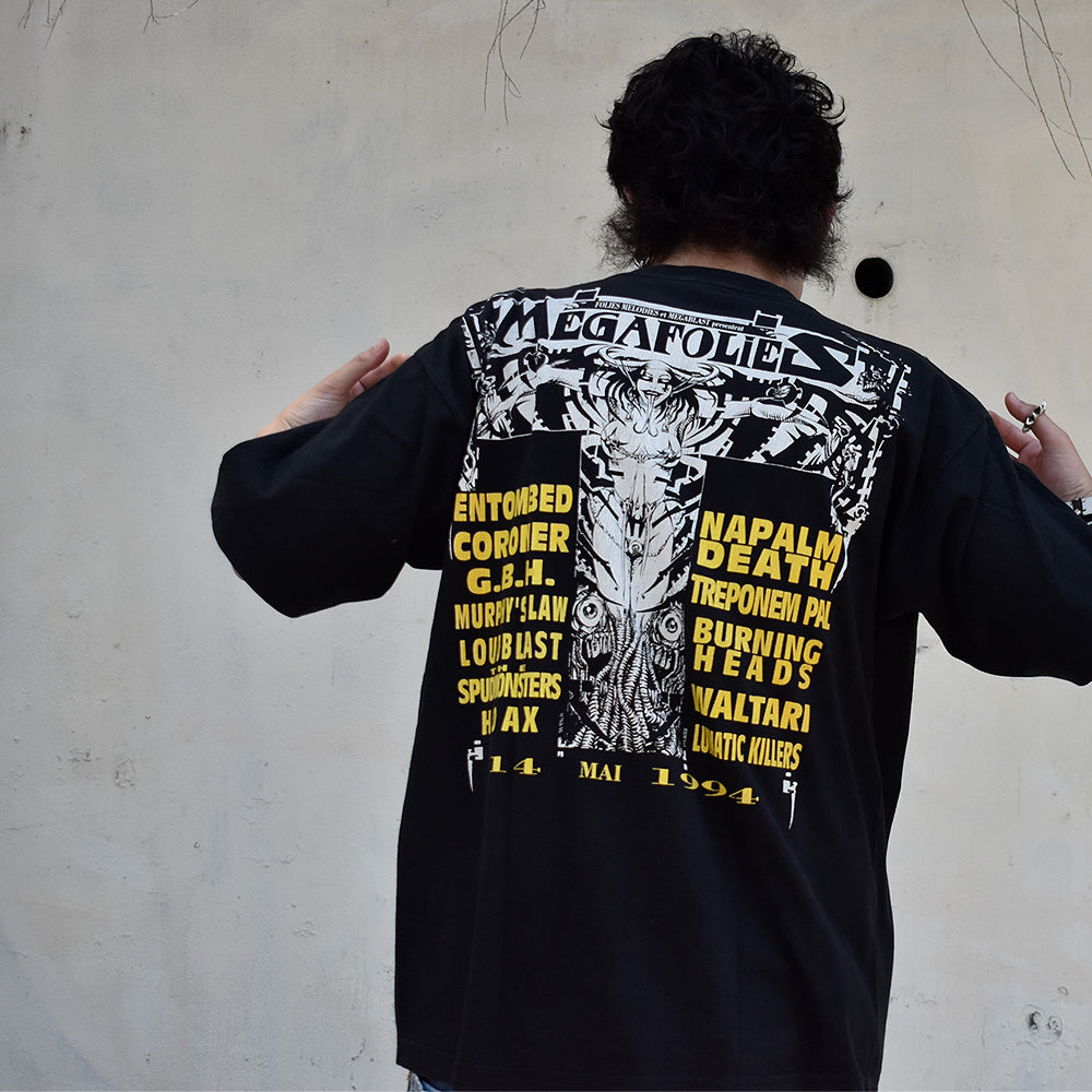 90's MEGAFOLIES "MEGAFOLIES '94" フェス Tシャツ 230725H
