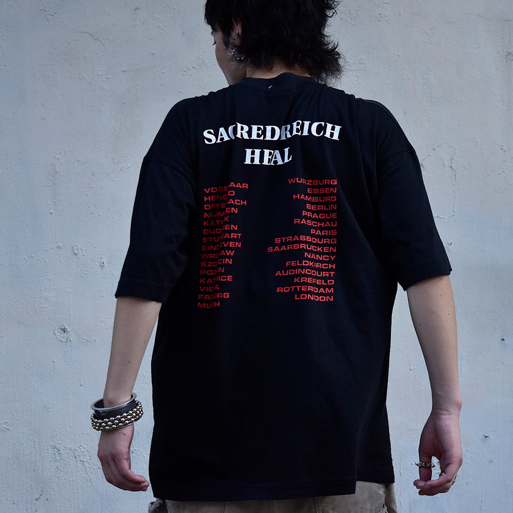 90's ミントコンディション! Sacred Reich "Heal" メタル ロック Tシャツ Euro製 230825H