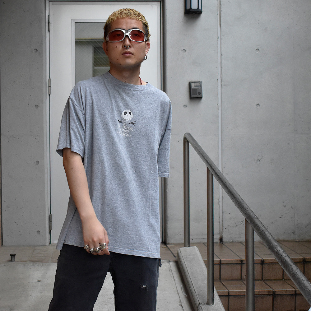 Y2K Disney “NIGHTMARE BEFORE CHRISTMAS“ Tシャツ 250610H