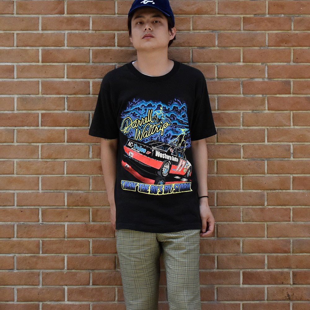 90's “Darrell Waltrip” サンダー! レーシングTシャツ USA製 250620H