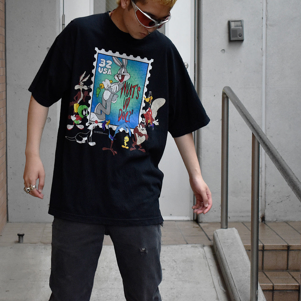 90's Looney Tunes “What's Up Doc?“ Tシャツ USA製 250610H