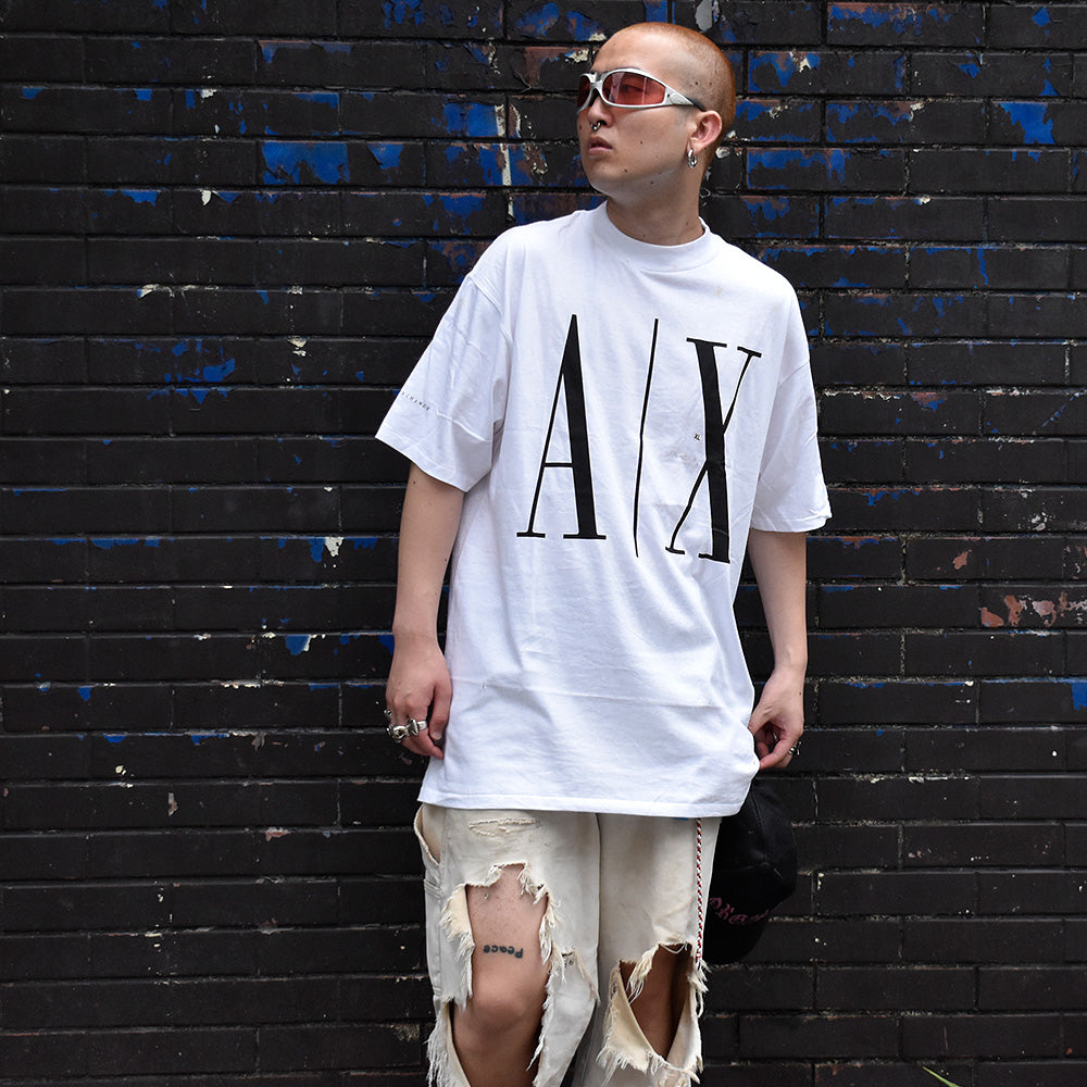 90's デッドストック! “ARMANI EXCHANGE“ Tシャツ USA製 250628H
