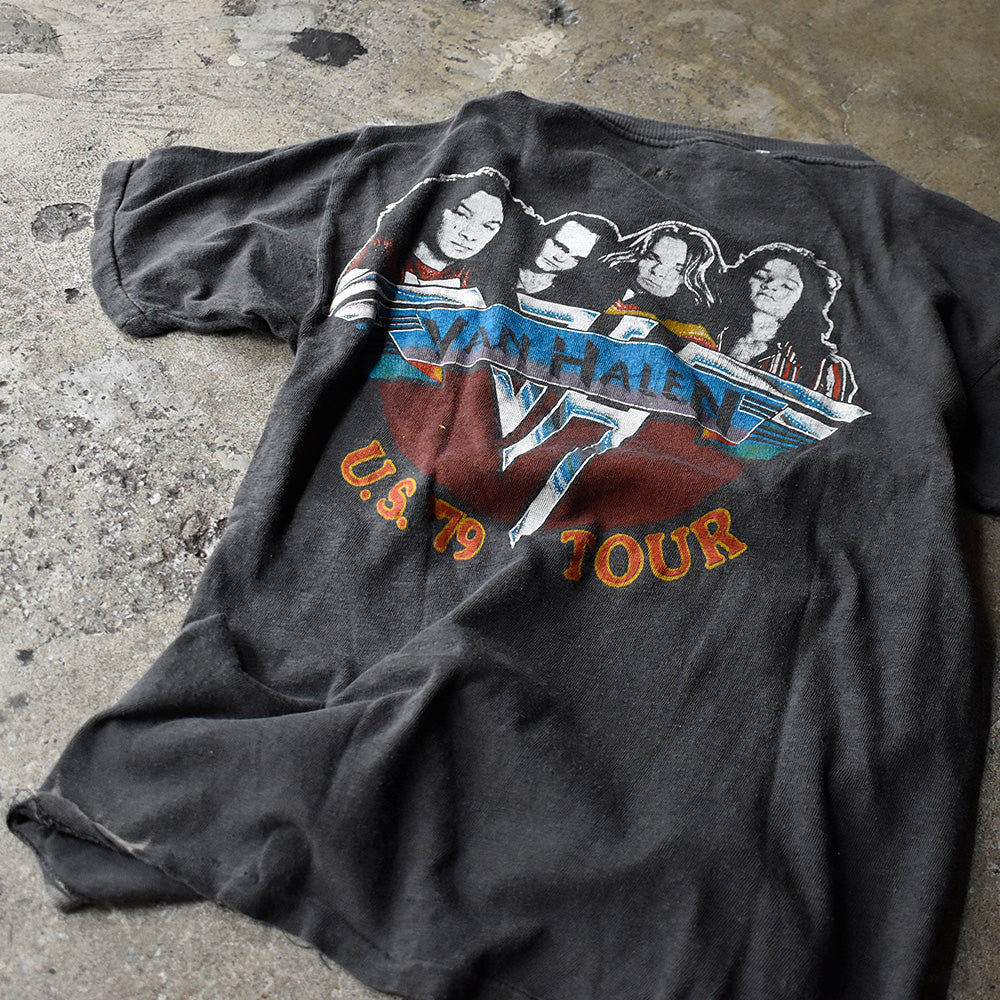 70's~ Van Halen “Live in Concert U.S.79 Tour” Tシャツ 240924H