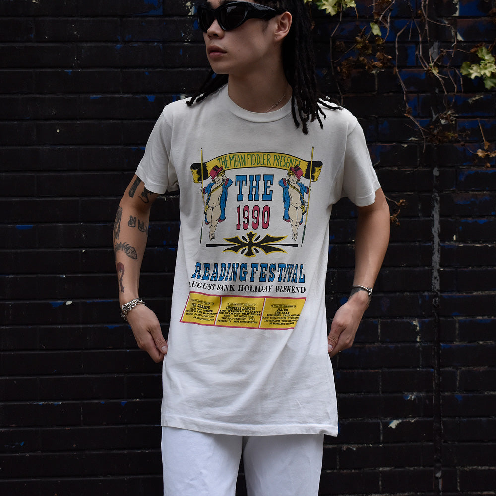 90's Reading Festivals "Reading Festivals 1990" フェス イベント Tシャツ 230907H