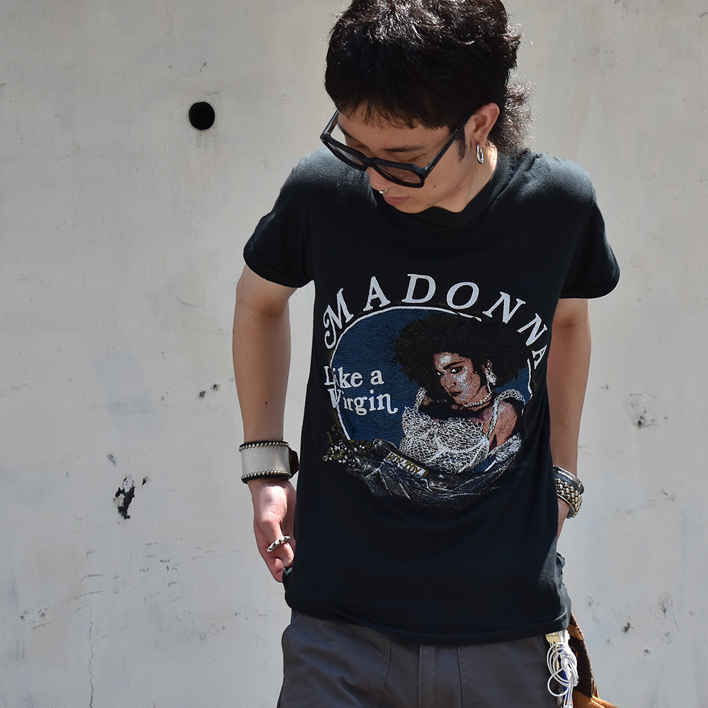 80's Madonna/マドンナ ”Like a Virgin" 1985Tour Tee 230710HYY