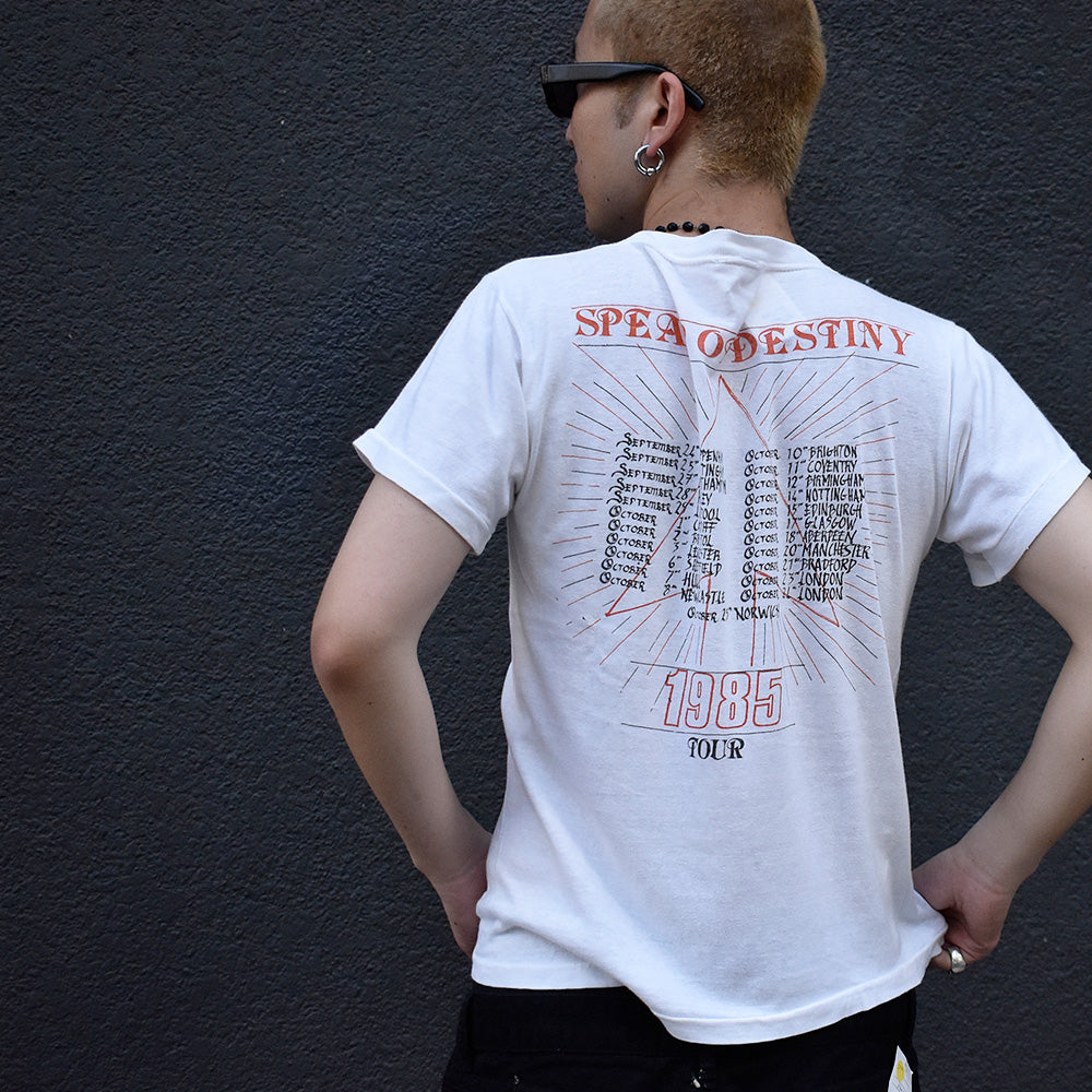 80’s SPEAR OF DESTINY Tour Tシャツ 240927H