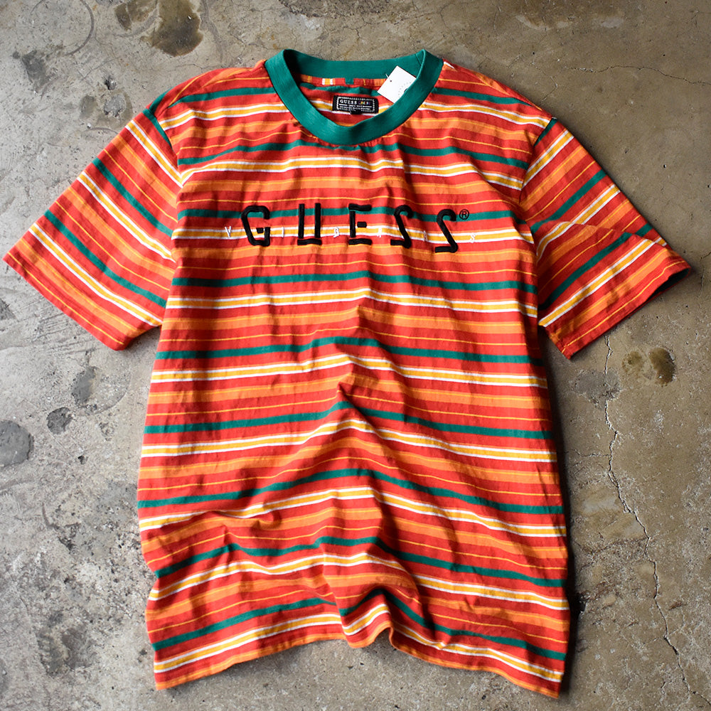 GUESS x J.BALVIN スケート マルチボーダー Tシャツ 240605H