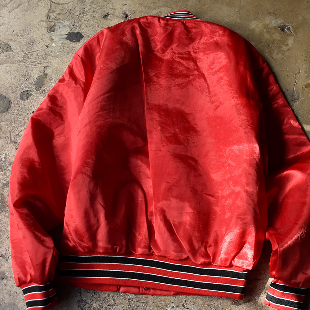 80’s~ Swingster NBA “Chicago Bulls” ナイロンジャケット USA製 250221
