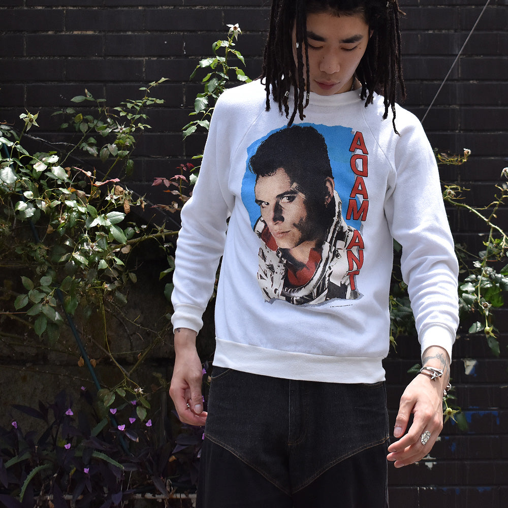 80's ADAM ANT “Photo Print” スウェット 230605H