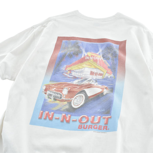 Y2K IN-N-OUT BURGER ハンバーガー 企業Tシャツ 260724H