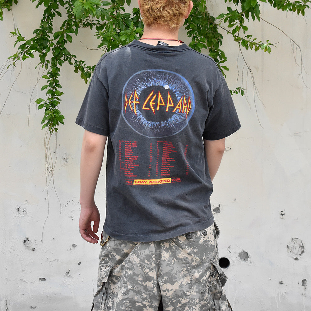 90's Def Leppard “Adrenalize“ Tour Tシャツ 250604H