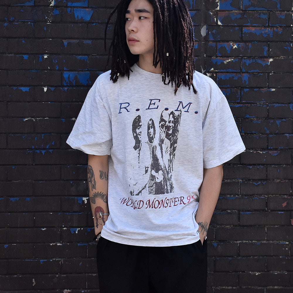 90's R.E.M. “World Monster” Tシャツ 231003H