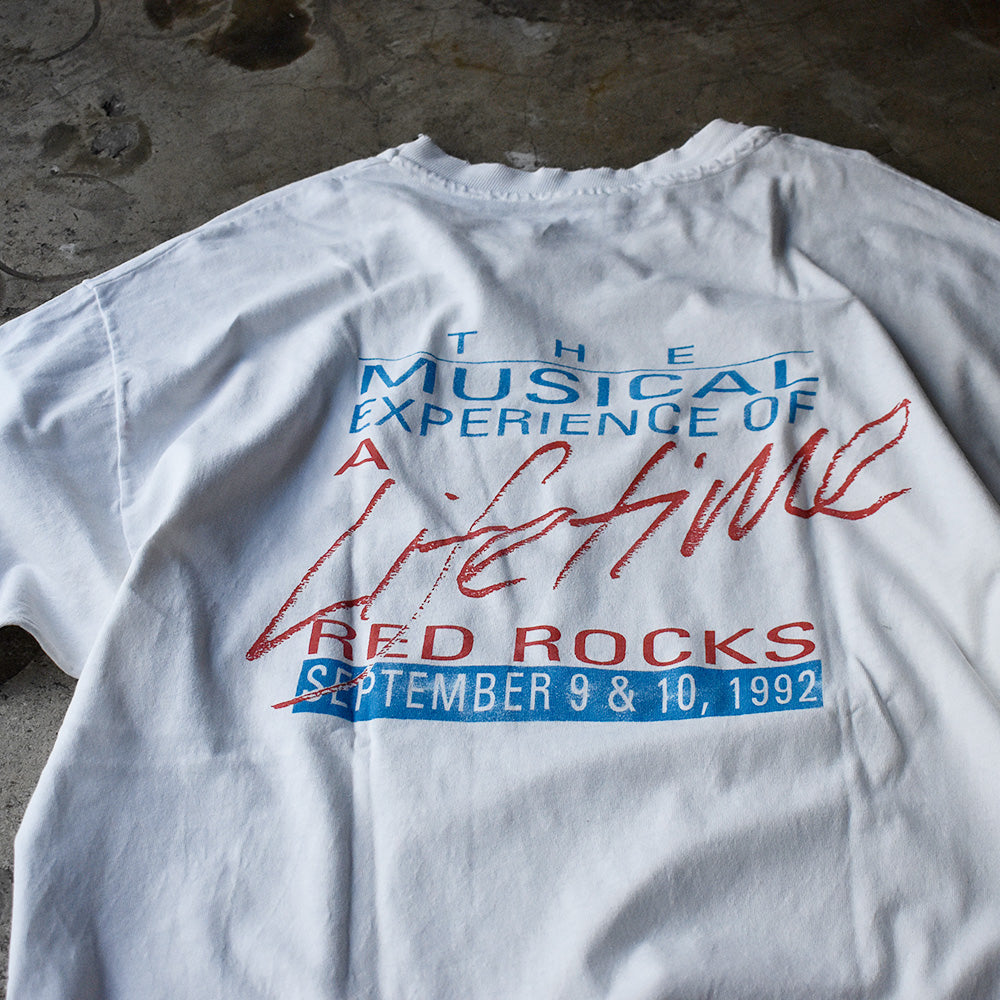 90's The Moody Blues “COLORADO SYMPHONY Musical Experience RED ROCKS” ロック Tシャツ 240626H