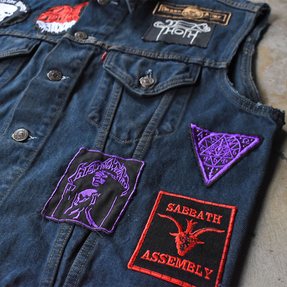 90’s Levi’s カットオフ パッチカスタム デニムベスト 251028H