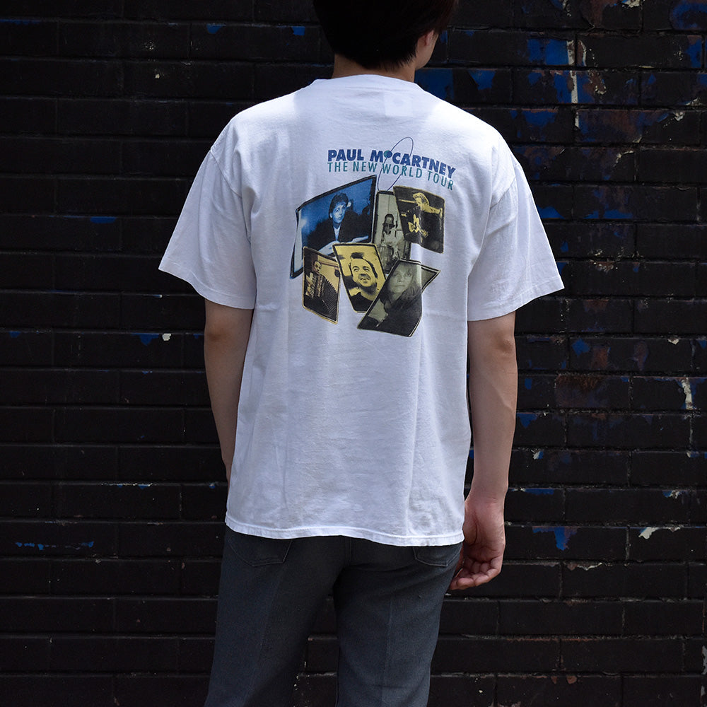 90’s Paul McCartney “The New World Tour” Tシャツ 250609H