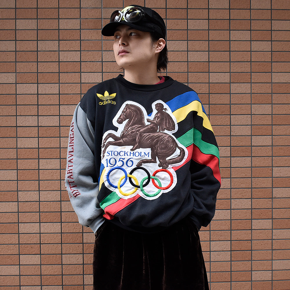 80's adidas "Olympic" スウェット 240224H