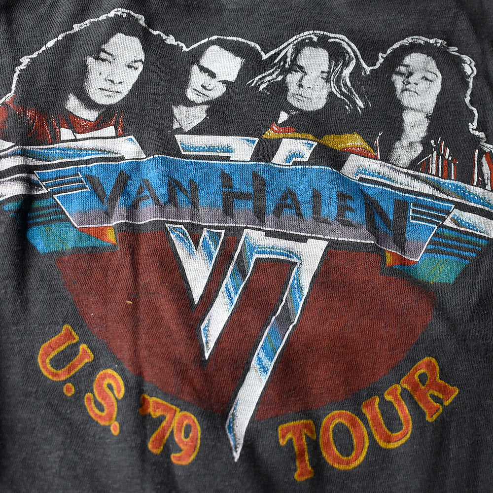 70's~ Van Halen “Live in Concert U.S.79 Tour” Tシャツ 240924H
