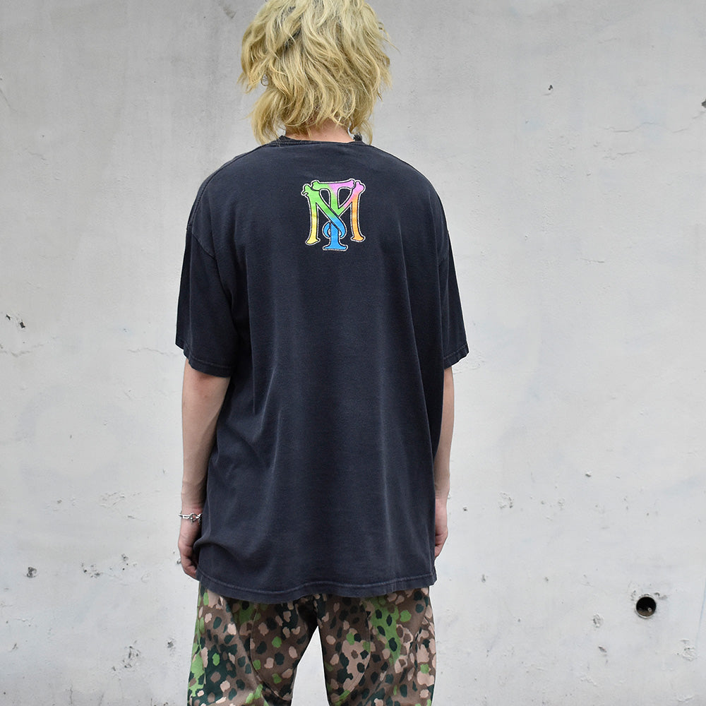 Y2K “SCARFACE“ Skullプリント! Tシャツ USA製 250630H