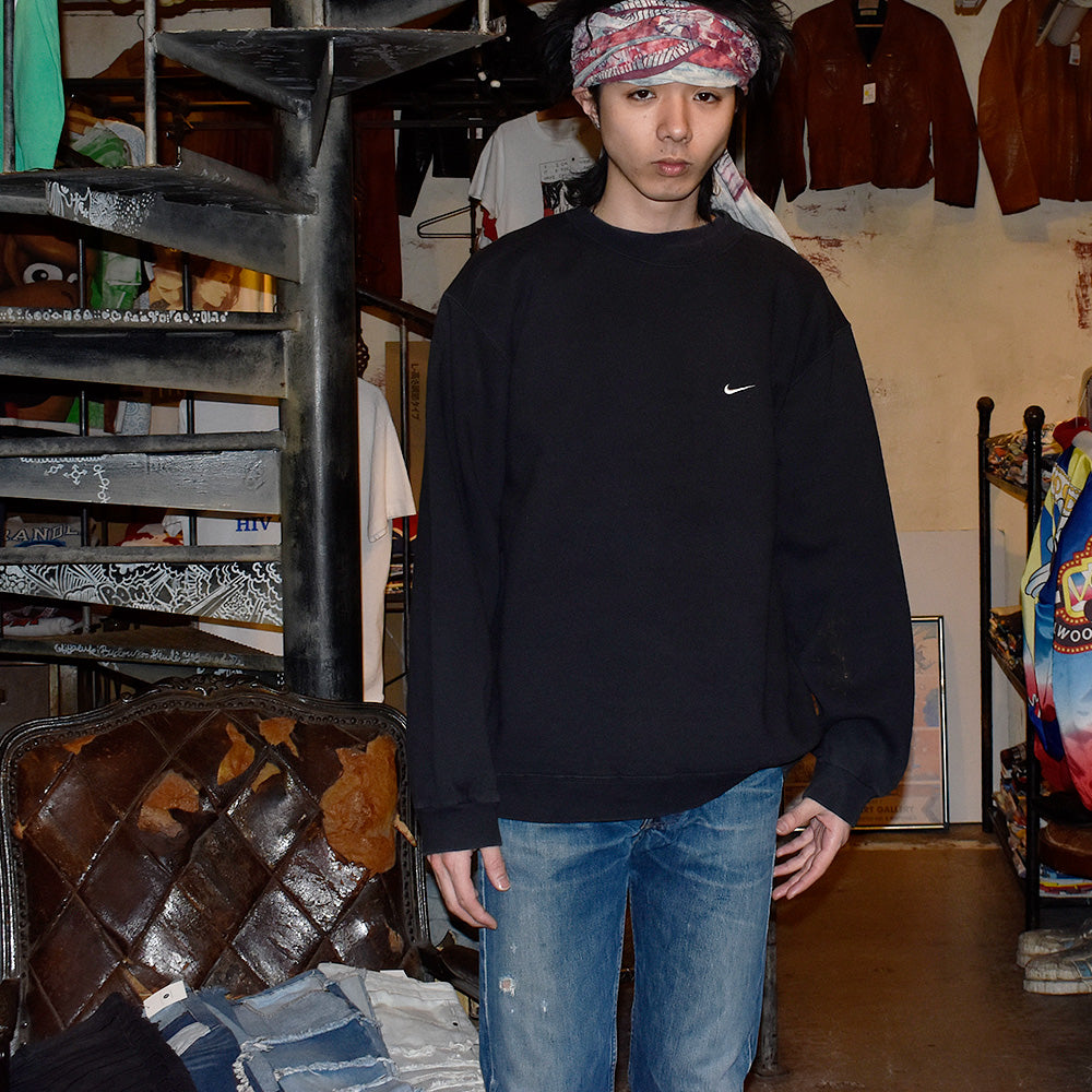 90's NIKE ロゴ刺繍 スウェット 250403H
