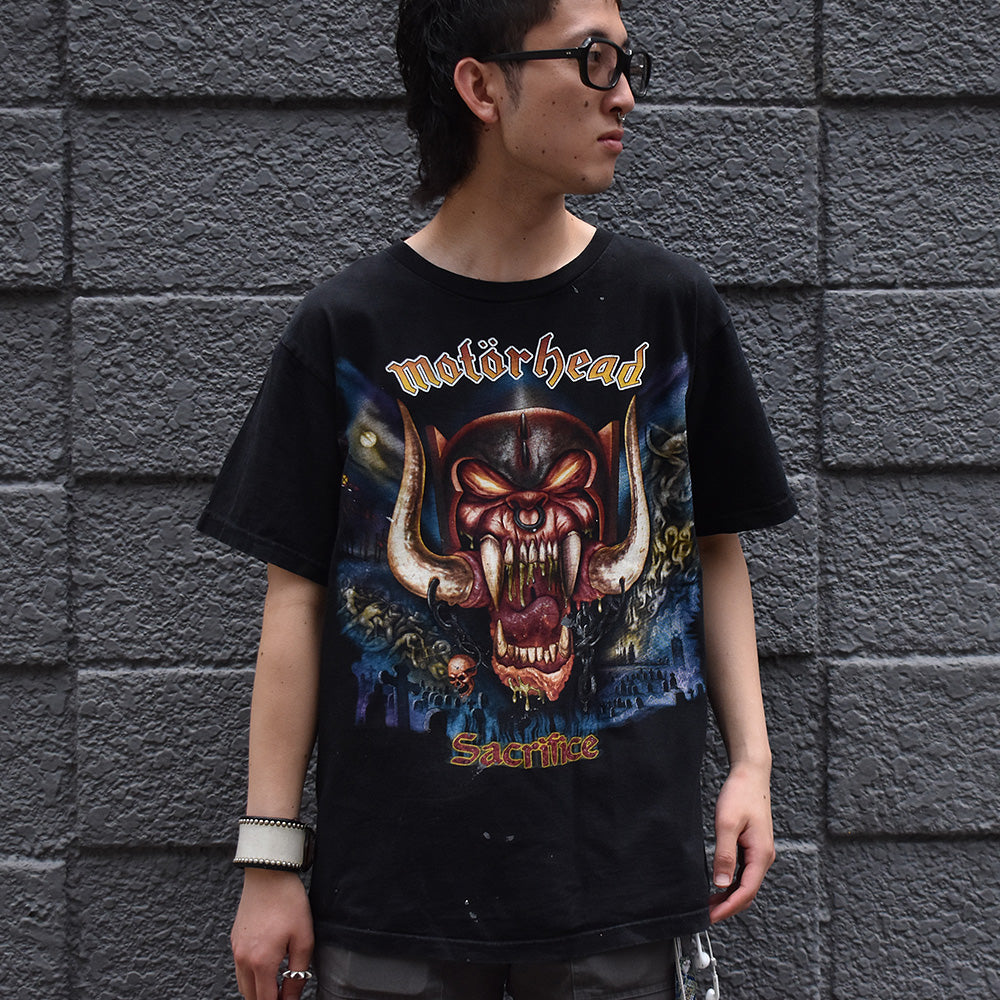 90's~ Motörhead/モーターヘッド "Sacrifice" Tee 230624H