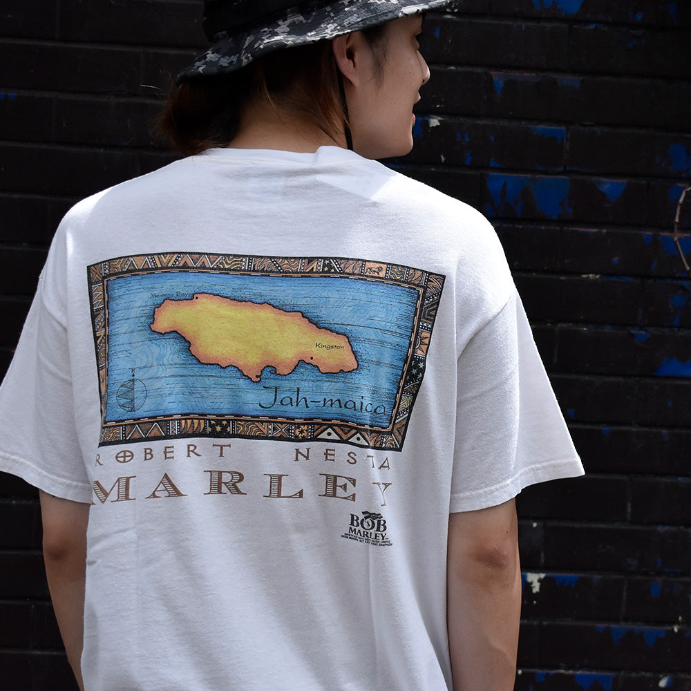 90's BOB MARLEY/ボブ・マーリー "Jah-maica" Tee 230824H