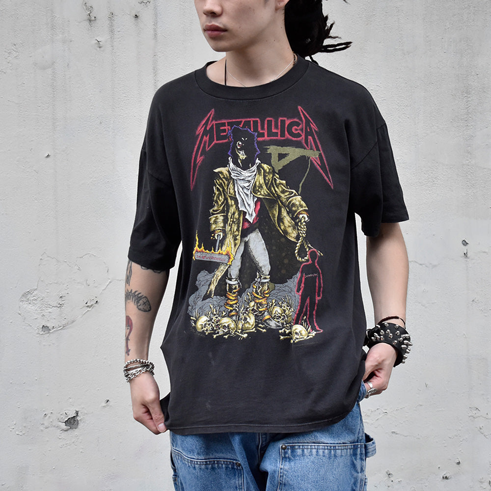 90's Metallica×Pushead “The Unforgiven“ Tシャツ 240606H