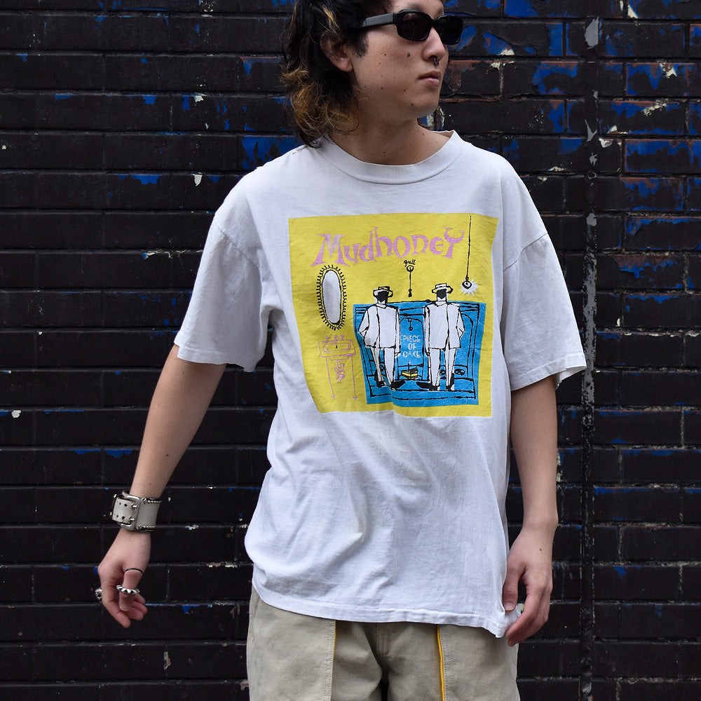 90's MUDHONEY “Piece Of Cake” Tシャツ 231211H