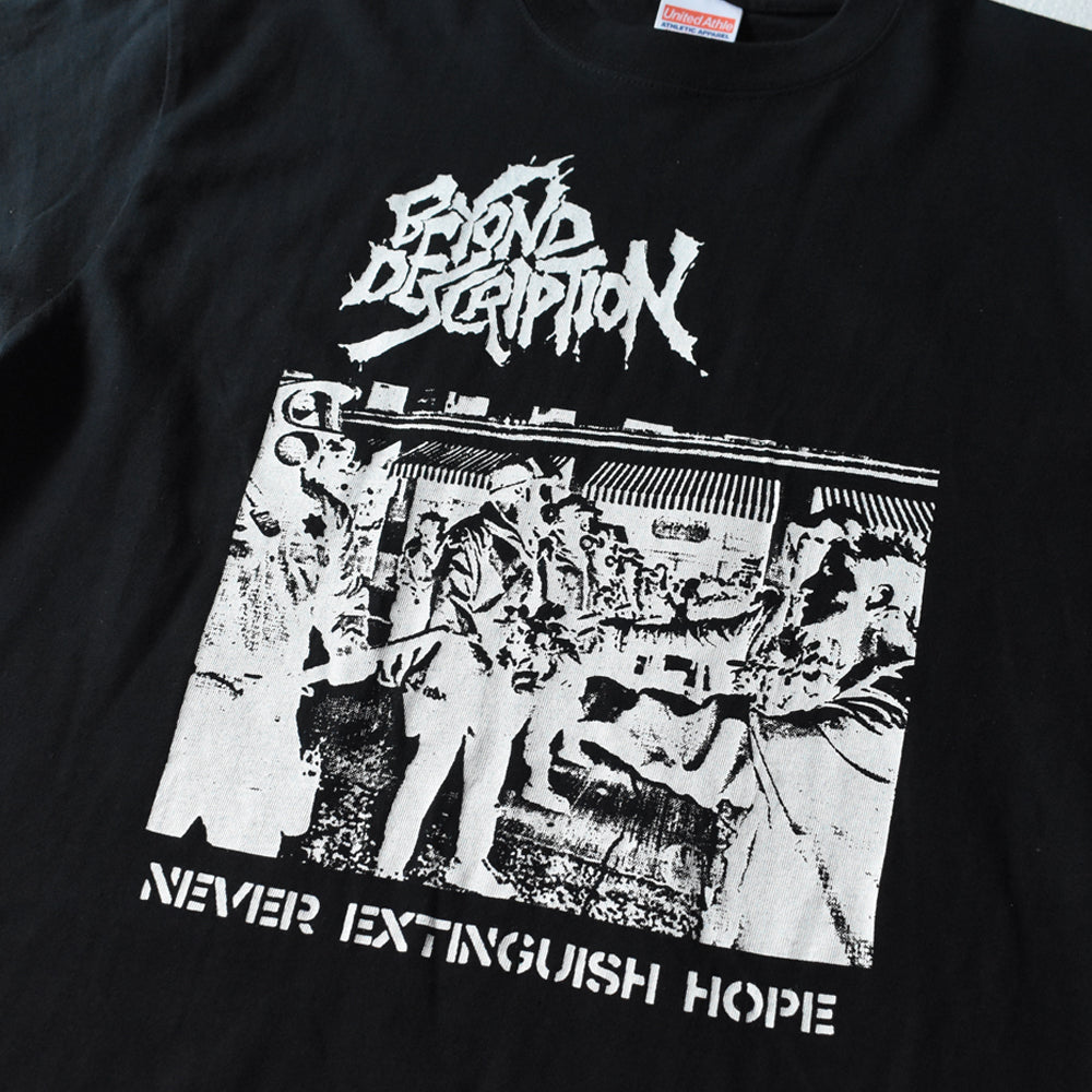 デッドストック! Beyond Description "Never Extinguish Hope" Tシャツ 250916