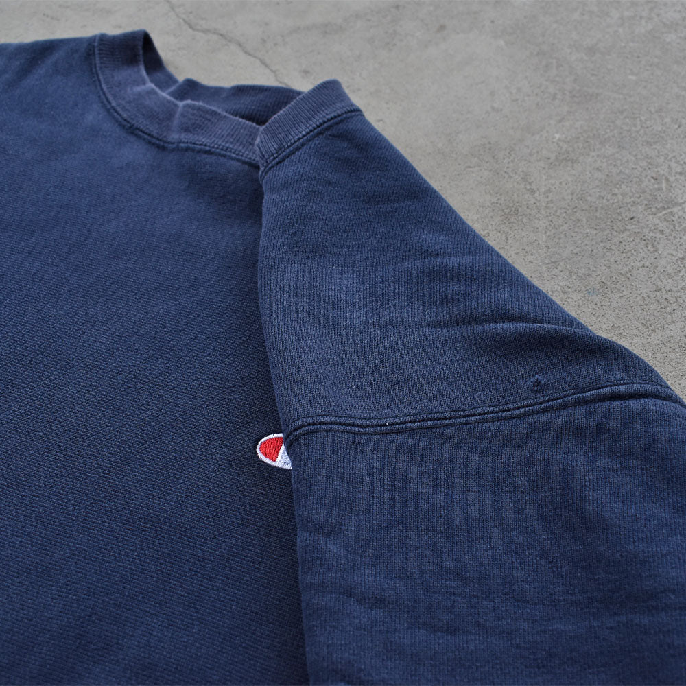 90’s Champion 目つき NVY RWスウェット USA製 231015