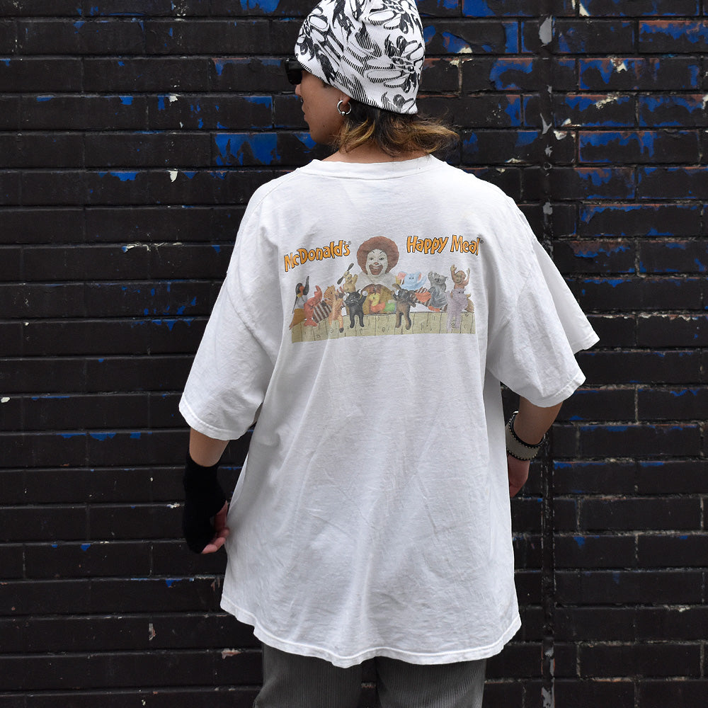 90's McDonald's “Happy Meal” Tシャツ 231121H