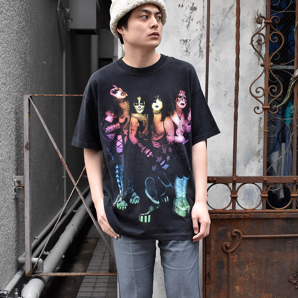 90's KISS “THEY'RE BACK Alive/Worldwide '96 '97” Tour Tシャツ 250412H