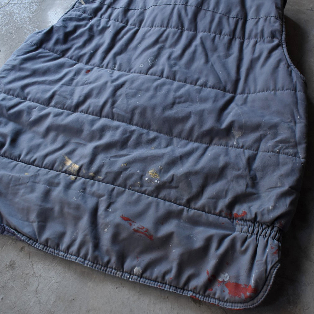 90’s ユーロワーク ベスト フェード&ペンキ 251128H