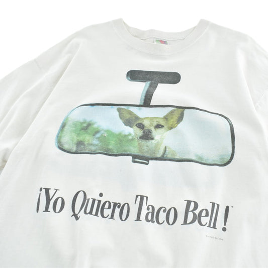 90's Taco Bell "Yo Quiero Taco Bell" チワワ プロモTシャツ 260522H