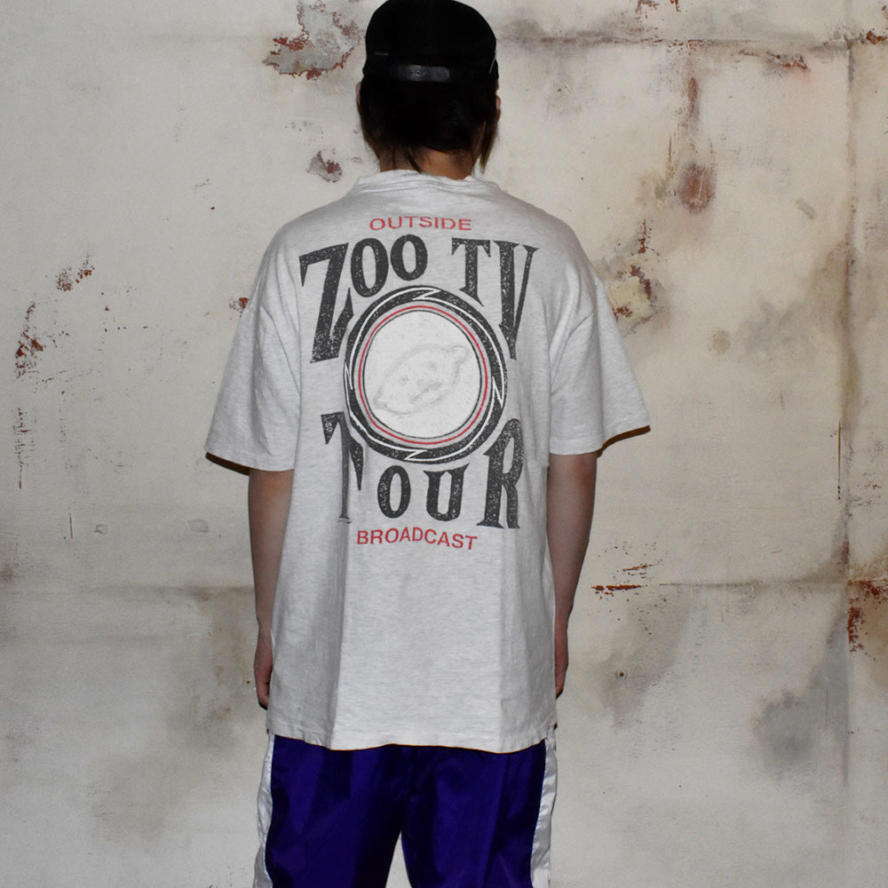 90's U2 "Zoo TV" Tour Tシャツ 240404H