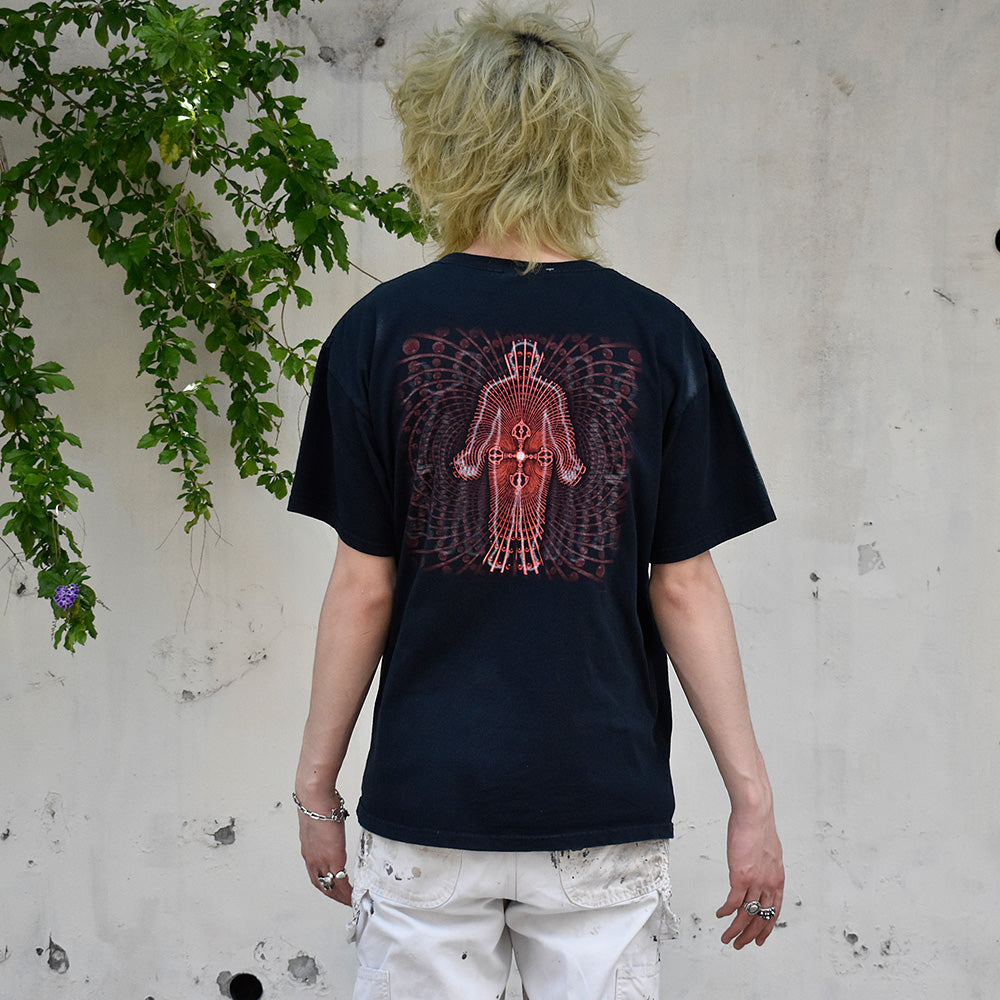 Y2K TOOL “Psychedelic Sacred Geometry” Tシャツ 250606H