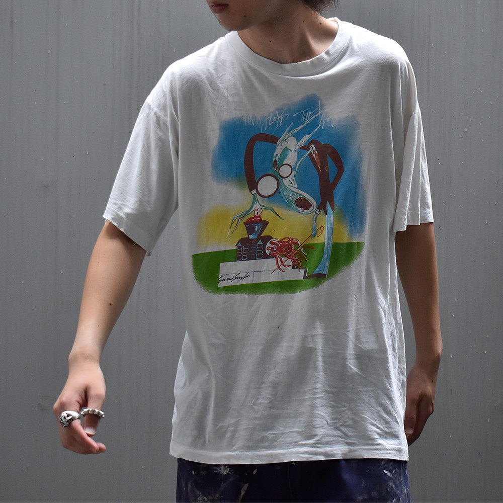 80's PINK FLOYD "The Wall" ロック Tシャツ 230814H