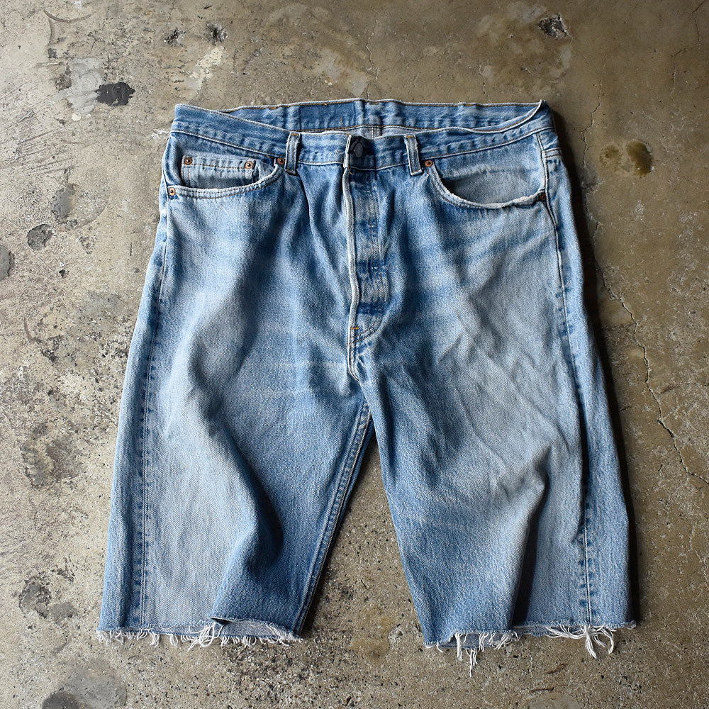 90's Levi's 501 カットオフ デニムショーツ big size! USA製 0250714H