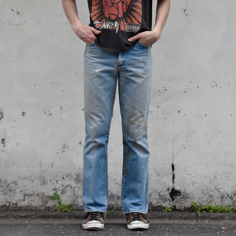 70's-80's Wrangler 82611NV レギュラーフィット デニムパンツ USA製 250410H