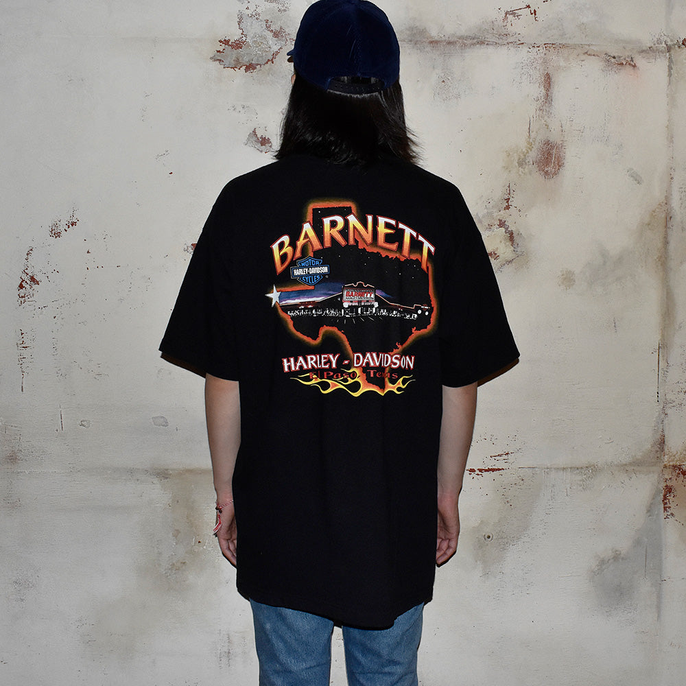 Y2K Harley Davidson イーグルTシャツ USA製 240818H