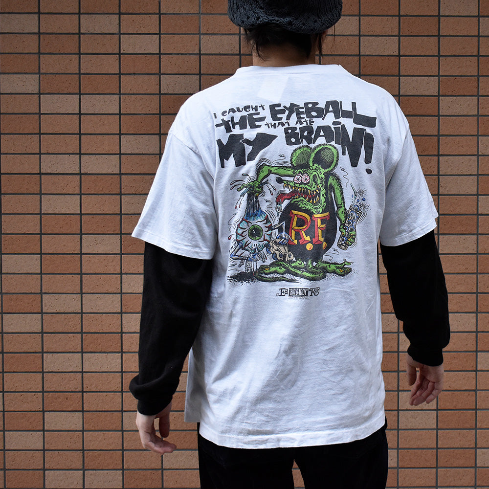 90's Ed "Big Daddy" Roth “RAT FINK” Tシャツ USA製 240325H