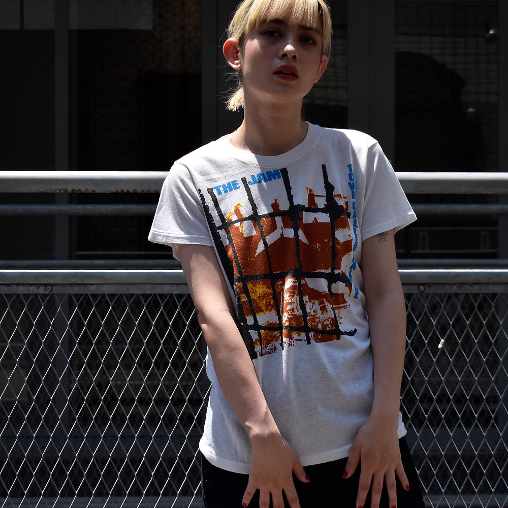 80's The Jam "Town Called Malice" ロック Tシャツ 230725HY33