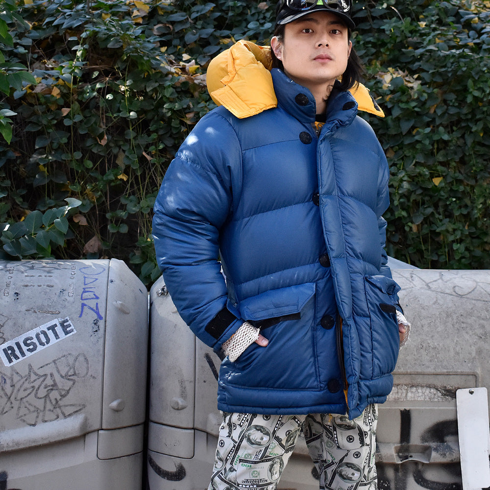 70’s初期 THE NORTH FACE “BROOKS RANGE” 茶タグ ダウンジャケット 240115H