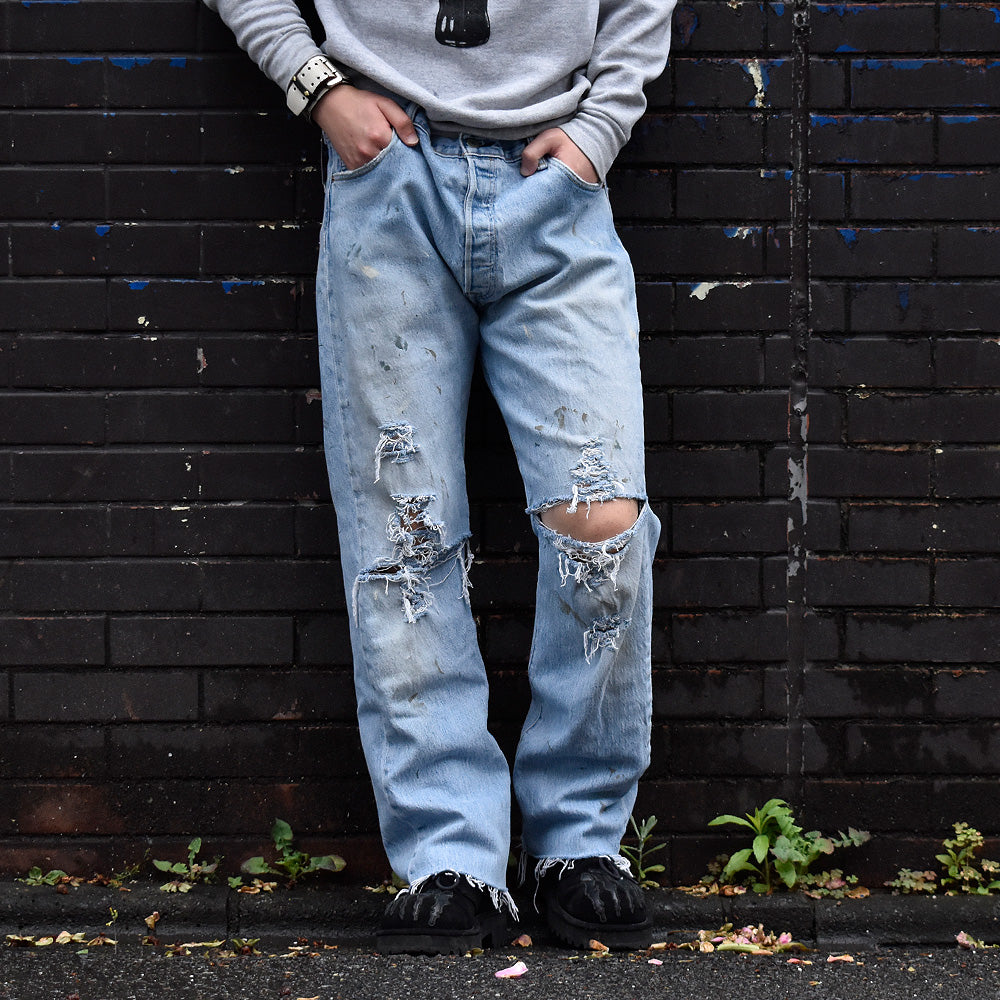 Y2K ダメージ! Levi's 501 デニムパンツ 240528H