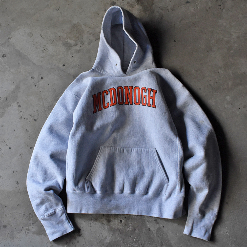90’s The cotton exchange “MCDONOGH” リバースタイプ パーカー USA製 231117