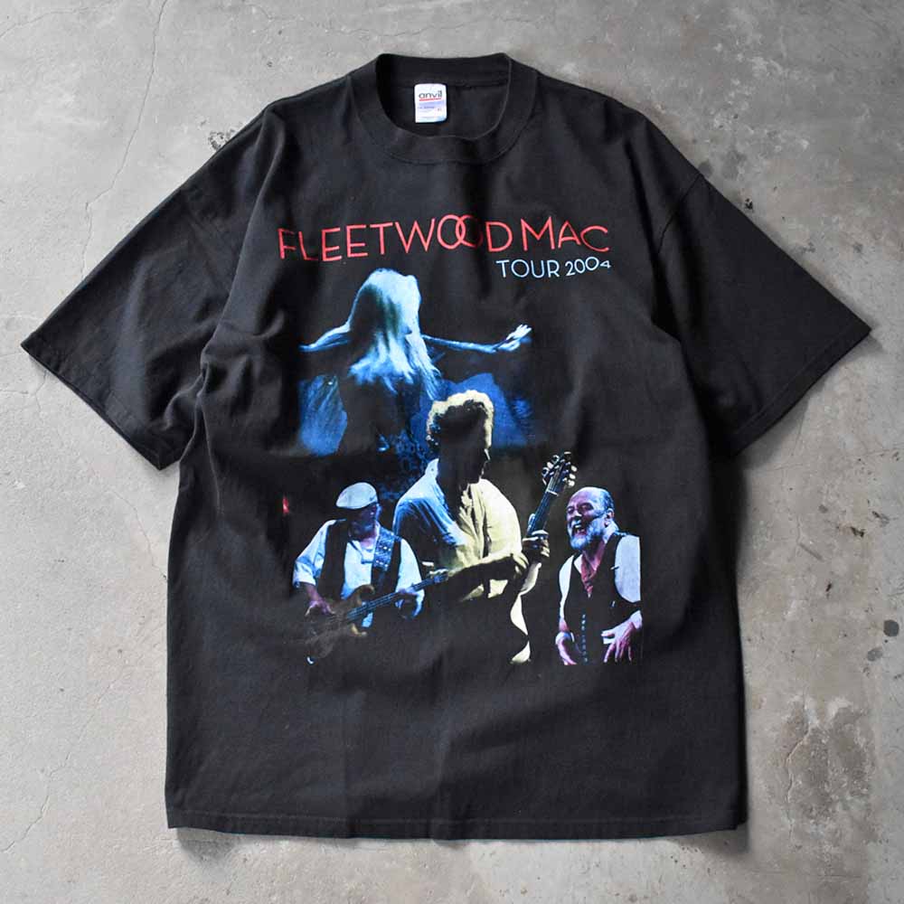 Y2K Fleetwood Mac “Tour 2004“ ロック Tシャツ 240926
