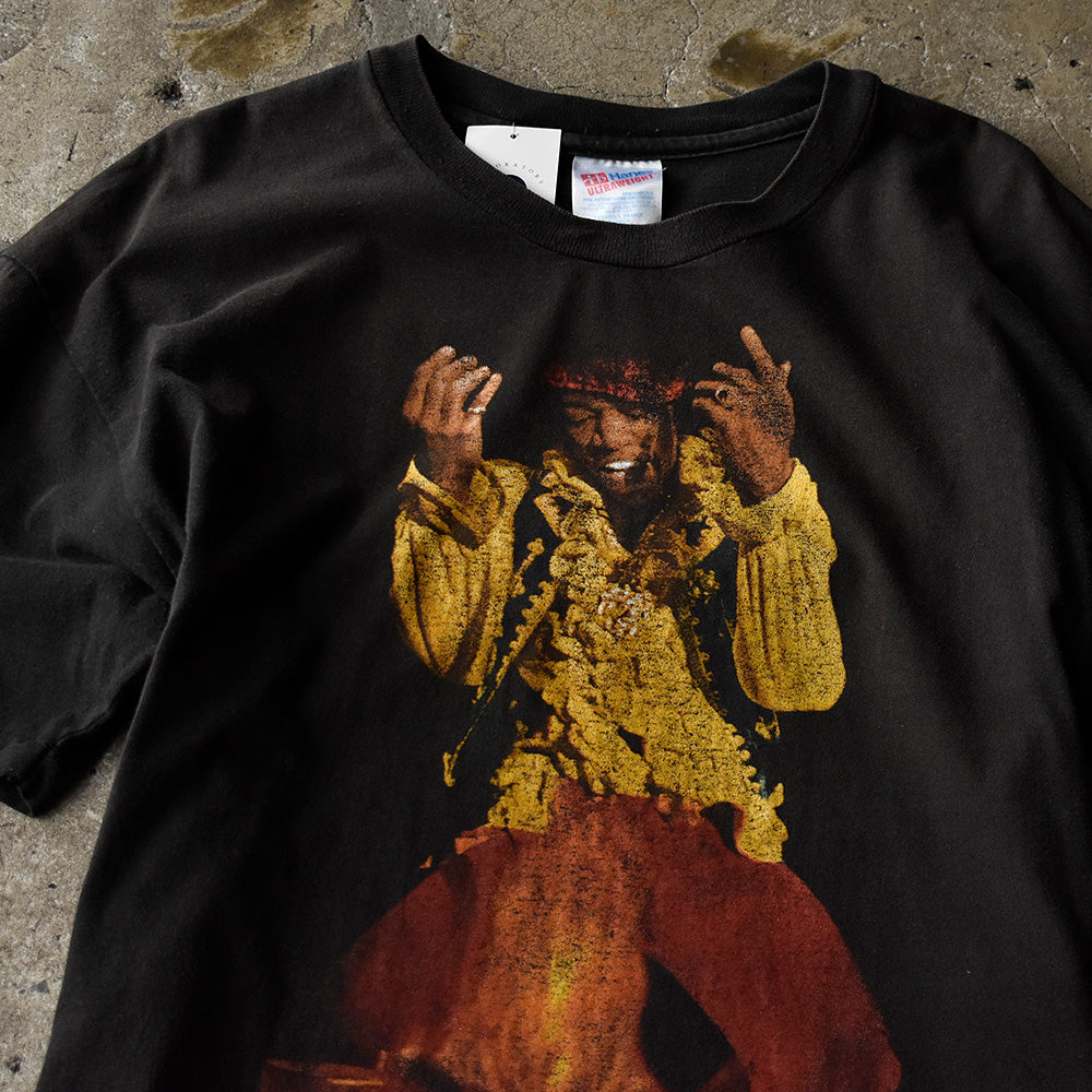 90's “Jimi Hendrix“ by Ed Caraeff フォトTシャツ 250415H