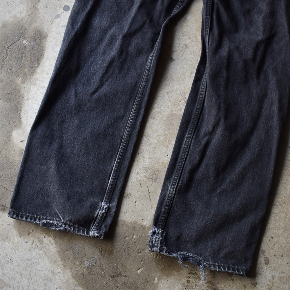 90's Levi's/リーバイス 505 ヒゲ! ブラックデニムパンツ USA製 230427