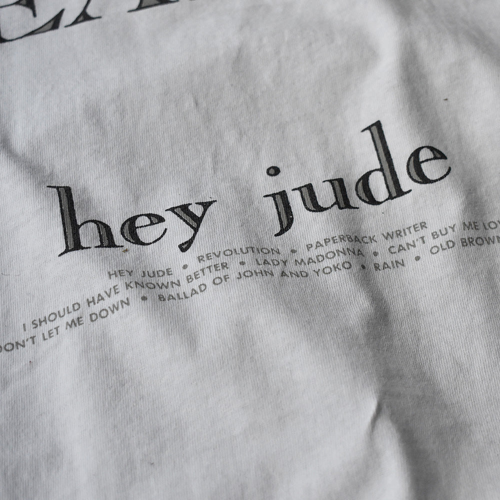 90's The Beatles “Hey Jude” フォトTシャツ 240109H